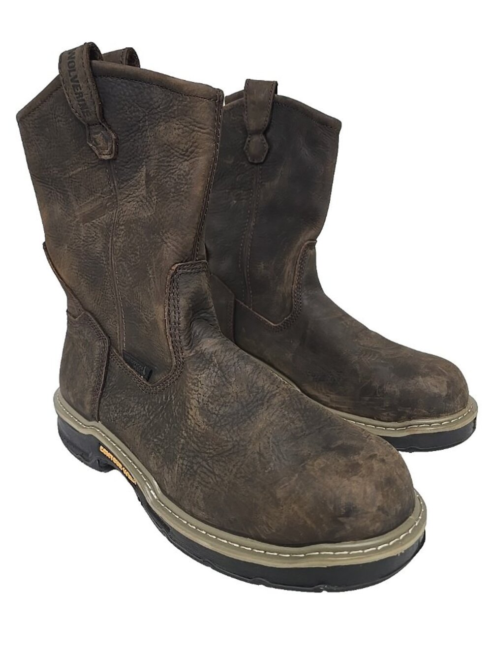 Wolverine Men's W10846 Bandit Wellington Composite Toe Work Boot Brown 10.5M